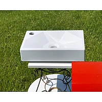 Умывальник Snail «Меркурий L» 40x24 (157A300L) красный