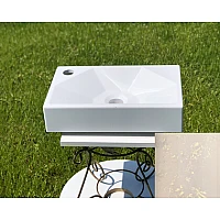 Умывальник Snail «Меркурий L» 40x24 (157T309L) льняной
