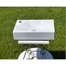 Умивальник Snail «Меркурій L» 40x24 (157А100L) білий