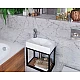 Чорний умивальник Snail «Меркурій L» 40x24 (157A200L)