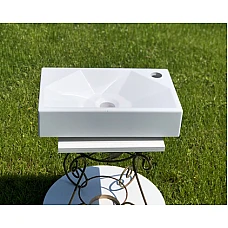 Умивальник Snail «Меркурій R» 40x24 (157А100R) білий