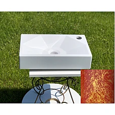 Умивальник Snail «Меркурій R» 40x24 (157Т209R) оранж