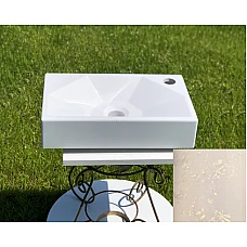 Умивальник Snail «Меркурій R» 40x24 (157Т309R) лляний