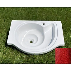 Умывальник Snail «Наутилус» 79x60 (101Н200) бордо