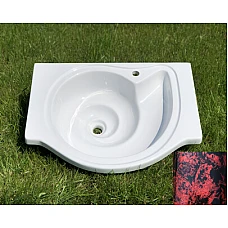 Умывальник Snail «Наутилус» 79x60 (101Т102) гранат