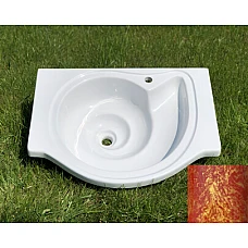 Умывальник Snail «Наутилус» 79x60 (101Т209) оранж