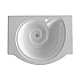 Умивальник Snail «Наутілус» 79x60 (101Т105) індіана