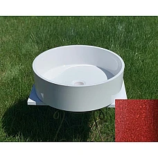 Умывальник Snail «Оазис» 43x43 (170Н200) бордо