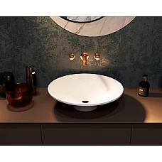 Умывальник Snail «Орион» 50x50 (121А100М) белый матовый