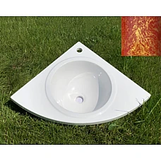 Умивальник Snail «Роксана» 55x55 (110Т209) оранж