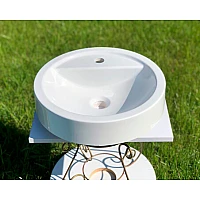 Умывальник Snail «Рондо» 42,5x42,5 (149А100) белый