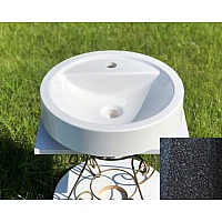 Умывальник Snail «Рондо» 42,5x42,5 (149Н100) меланит