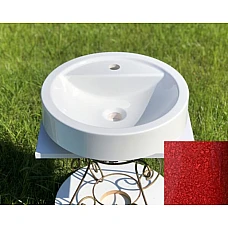Умивальник Snail «Рондо» 42,5x42,5 (149Н200) бордо