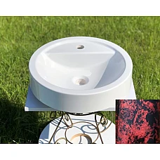 Умивальник Snail «Рондо» 42,5x42,5 (149Т102) гранат