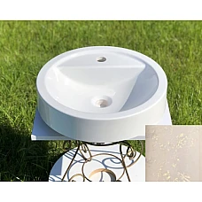 Умивальник Snail «Рондо» 42,5x42,5 (149Т309) лляний
