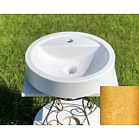 Умывальник Snail «Рондо» 42,5x42,5 (149Т999) золото
