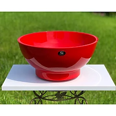 Умивальник Snail «Селена» 35x35 (104А300) червоний