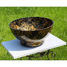 Умивальник Snail «Селена» 35x35 (104Т101) бурштин