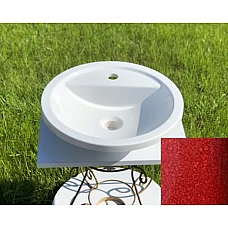 Умивальник Snail «Терра» 42,5x42,5 (154Н200) бордо