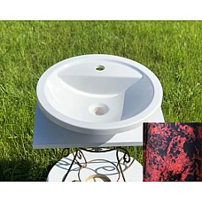 Умивальник Snail «Терра» 42,5x42,5 (154Т102) гранат