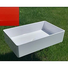 Умивальник Snail «Тоскана» 60x38 (171А300) червоний