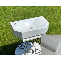 Умывальник Snail «Тритон L» 45x26 (158LА100М) белый матовый