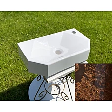 Умивальник Snail «Тритон R» 45x26 (158RТ222) венге