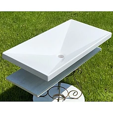 Умивальник Snail «Вега» 80x40 (115А100М) білий матовий