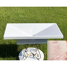 Умывальник Snail «Вега» 80x40 (115Т302) миндаль