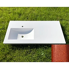 Умивальник на пральну машину Snail «Юнона L» 125,5x62 (143Н500L) мідь