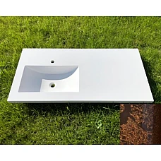 Умивальник на пральну машину Snail «Юнона L» 125,5x62 (143Т222L) венге