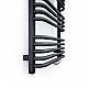 Полотенцесушитель электрический Terma Alex One 1140x500 WWALN114050K9M5E8P, черный матовый