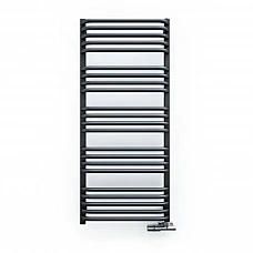 Полотенцесушитель электрический Terma Alex One 1140x500 WWALN114050K9M5E8P, черный матовый