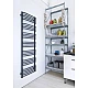 Полотенцесушитель электрический Terma Alex One 1140x600 WWALN114060KMSTE1P, серый
