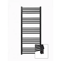 Рушникосушка електрична Terma Fiona One 1140x430 WWFIE114043K9M5E8P, чорний матовий