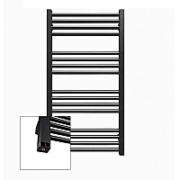 Полотенцесушитель электрический Terma Fiona One 900x430 WWFIE090043K9M5E8U, черный матовый