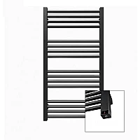 Полотенцесушитель электрический Terma Fiona One 900x430 WWFIE090043K9M5E8P, черный матовый