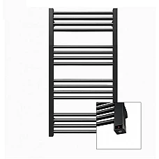 Полотенцесушитель электрический Terma Fiona One 900x430 WWFIE090043K9M5E8P, черный матовый