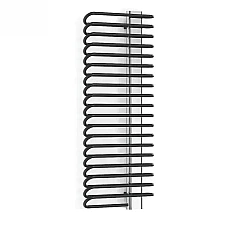 Рушникосушка електрична Terma Michelle 1200x400 WLMIC120040K9M5E8OKXMX0, чорний матовий