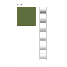 Рушникосушка електрична Terma Mike One 1710x230 WWMIN171023K625E8U, зелений