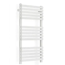 Рушникосушка біла матова TERMA QUADRUS SLIM 870x450 мм, електрична