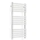 Рушникосушка біла матова TERMA QUADRUS SLIM 870x450 мм, електрична