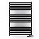 Полотенцесушитель водяной TERMA QUADRUS SLIM 870x450 WGQUS087045K9M5SX, черный мат