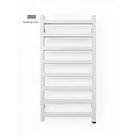 Полотенцесушитель водяной Terma Simple 960x500 WGSIM096050KRGRSX, серебряный глянец