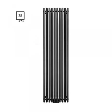 Рушникосушка водяна Terma Tune VWS 1800x490 WGTSV180049K9M5Z8, чорний матовий