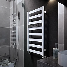 Рушникосушка біла матова TERMA VIVO 910x500 мм, електрична