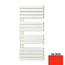 Рушникосушка червона RAL 3028 TERMA WARP S 1110x500 мм водяна GD