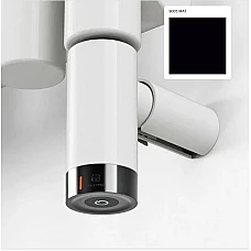 ТЕН прихованого монтажу Terma One R36 1000W WEORX10T9M5M, чорний матовий