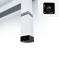 Електронагрівач ТЕН прихованого монтажу Terma ONE білий