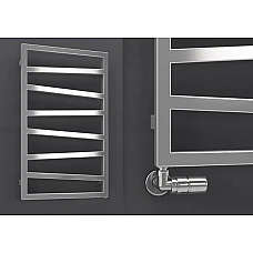 Рушникосушка хромована TERMA ZIGZAG 1310x500 мм, електрична